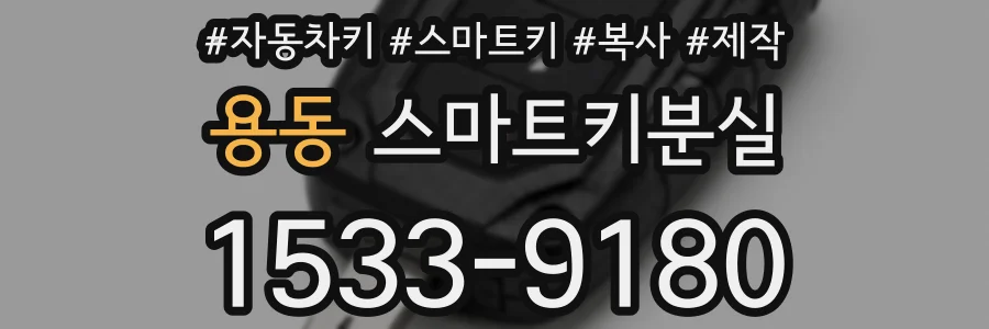 용동 스마트키분실