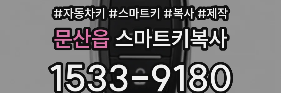 문산읍 스마트키복사