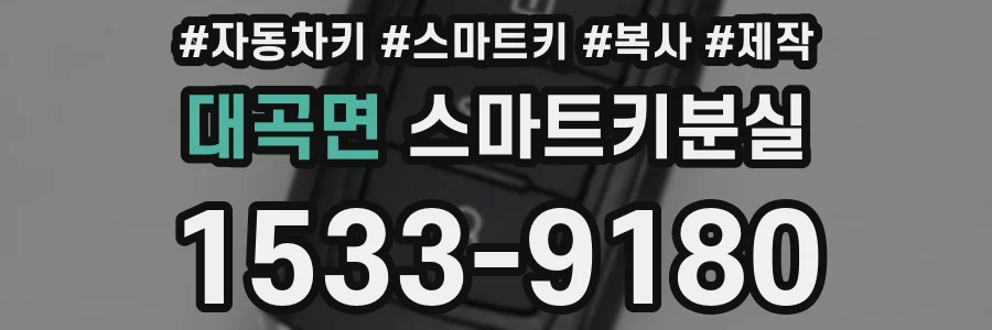 대곡면 스마트키분실