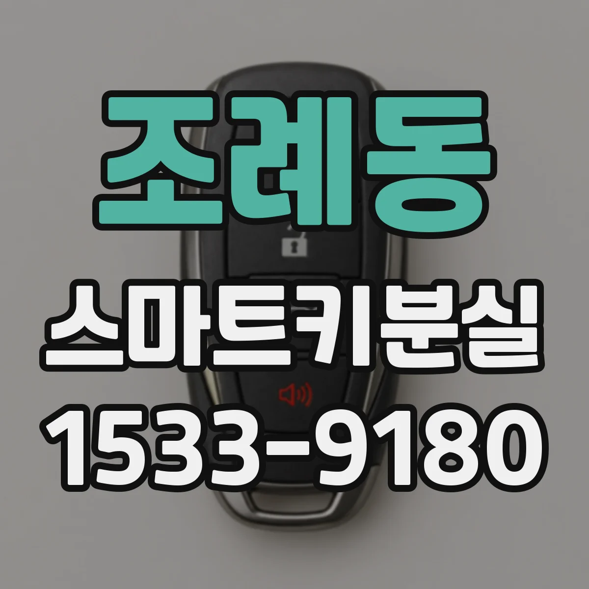 조례동 스마트키분실