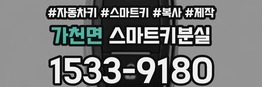 가천면 스마트키분실