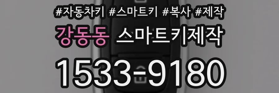 강동동 스마트키제작