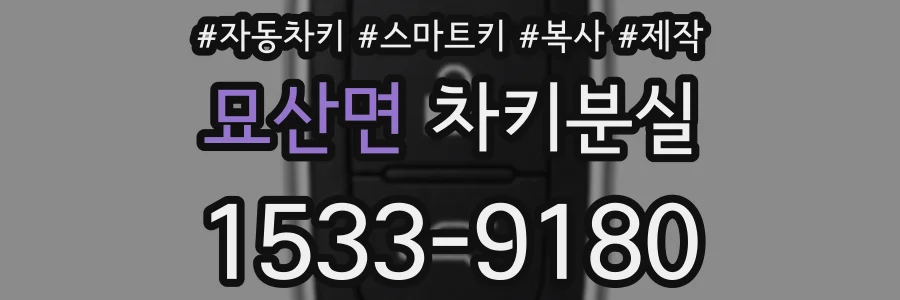 묘산면 차키분실