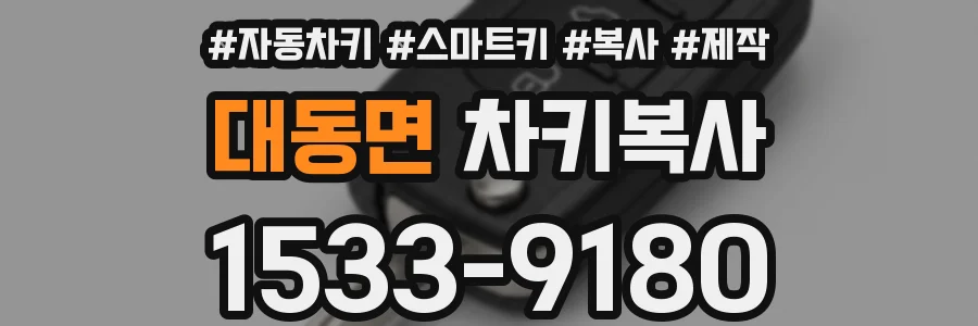 대동면 차키복사