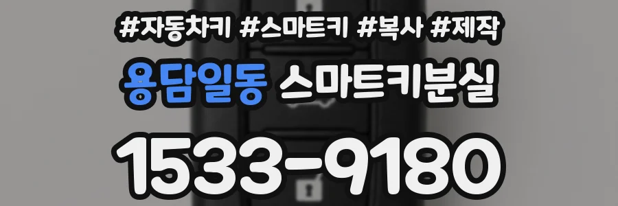 용담일동 스마트키분실