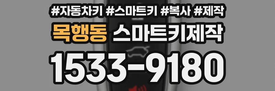 목행동 스마트키제작