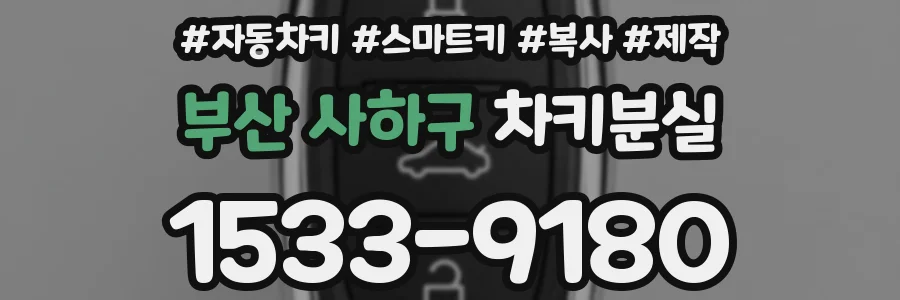 부산 사하구 차키분실