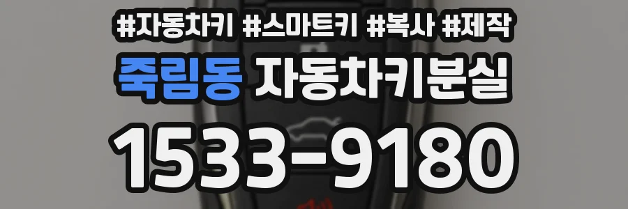 죽림동 자동차키분실