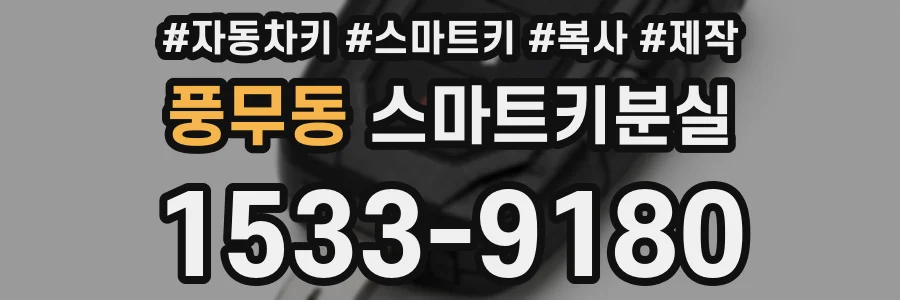 풍무동 스마트키분실
