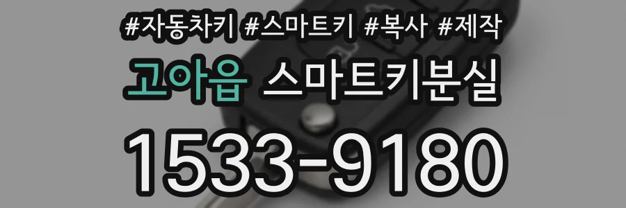 고아읍 스마트키분실