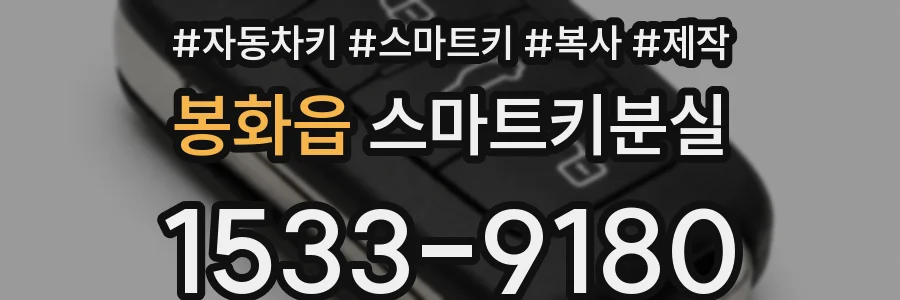 봉화읍 스마트키분실