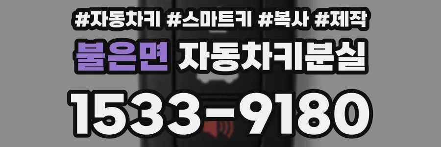 불은면 자동차키분실