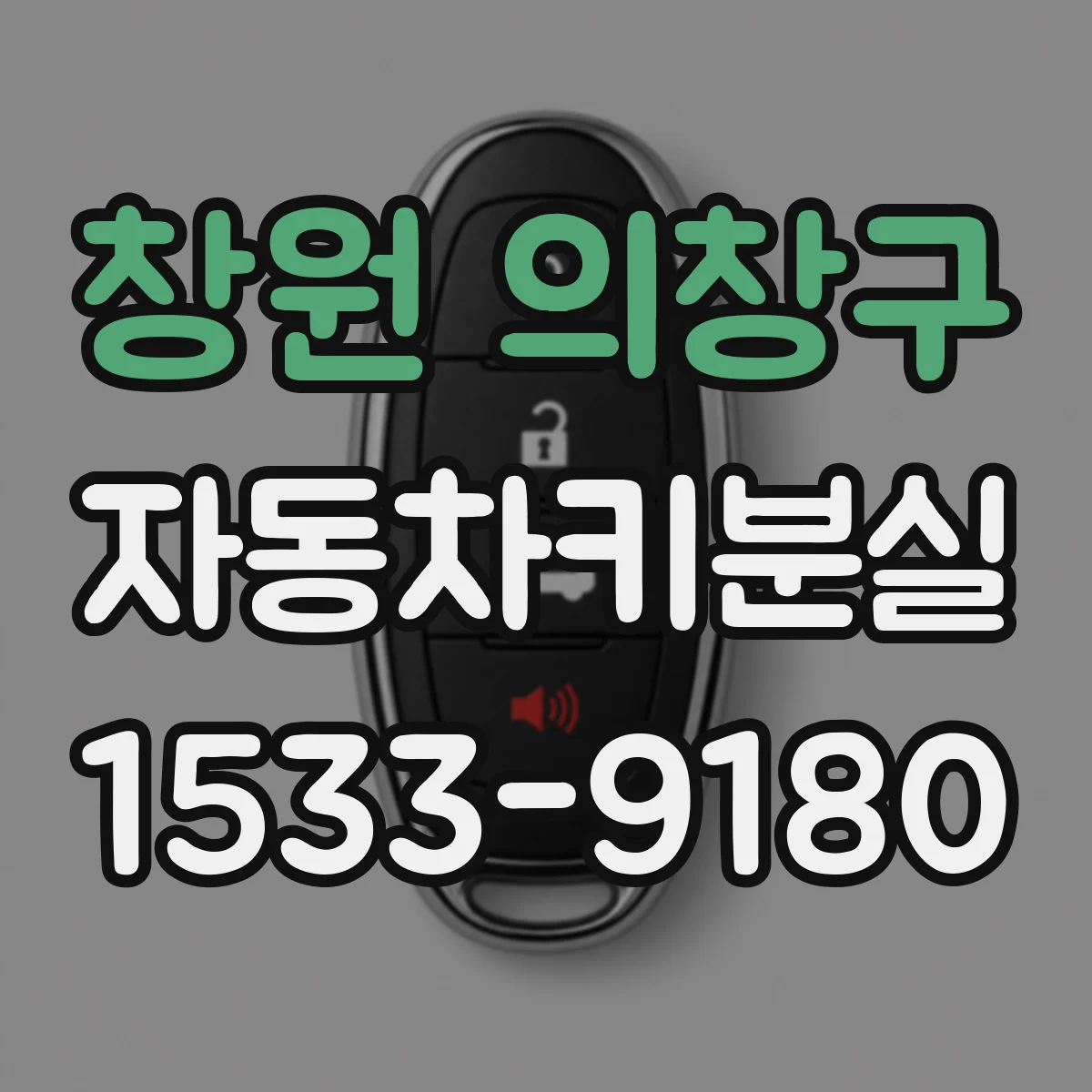 창원 의창구 자동차키분실