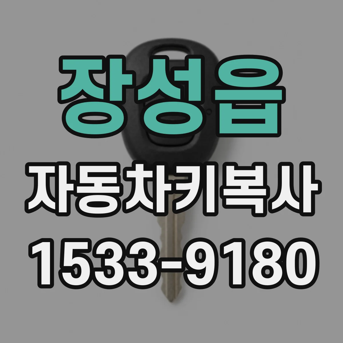 장성읍 자동차키복사