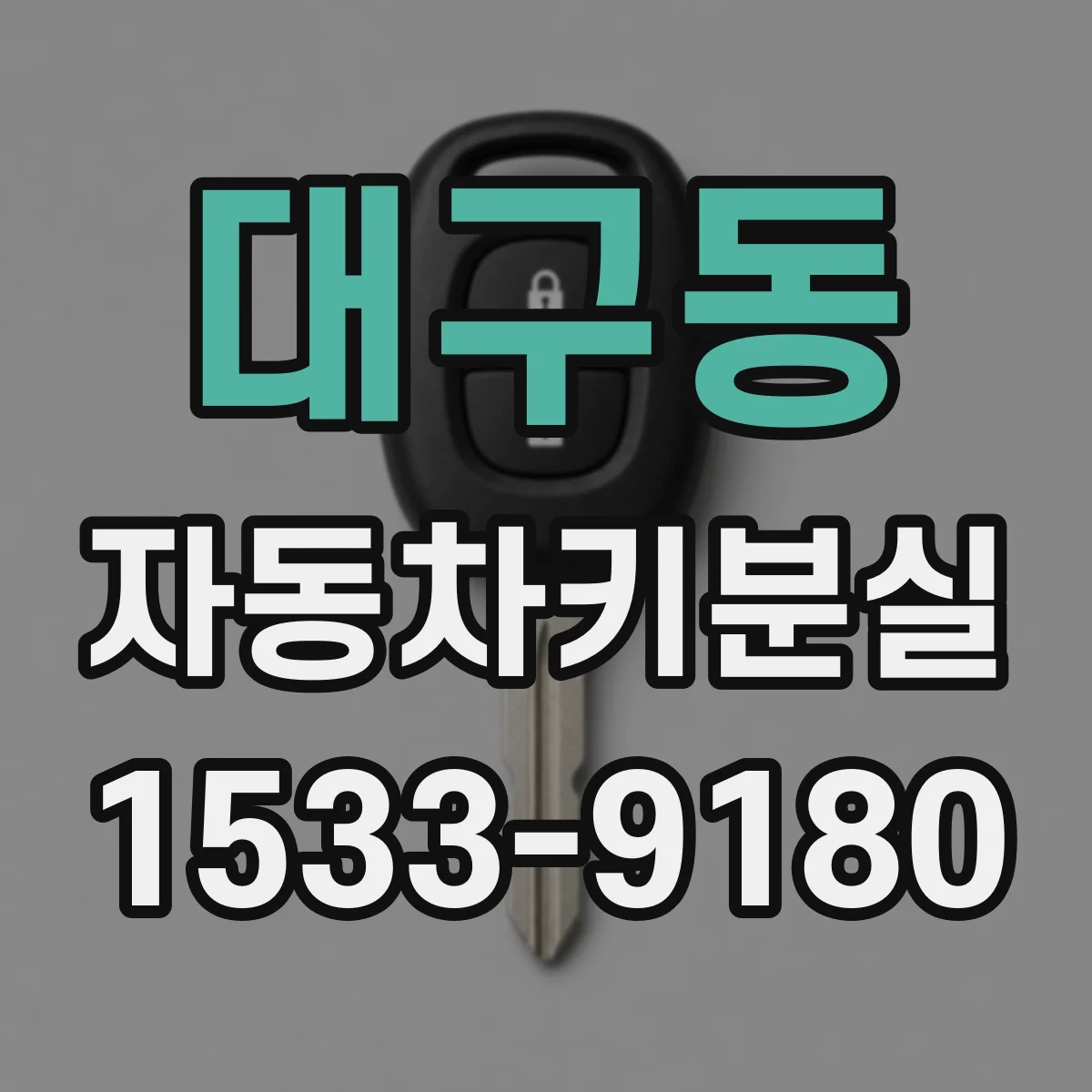 대구동 자동차키분실