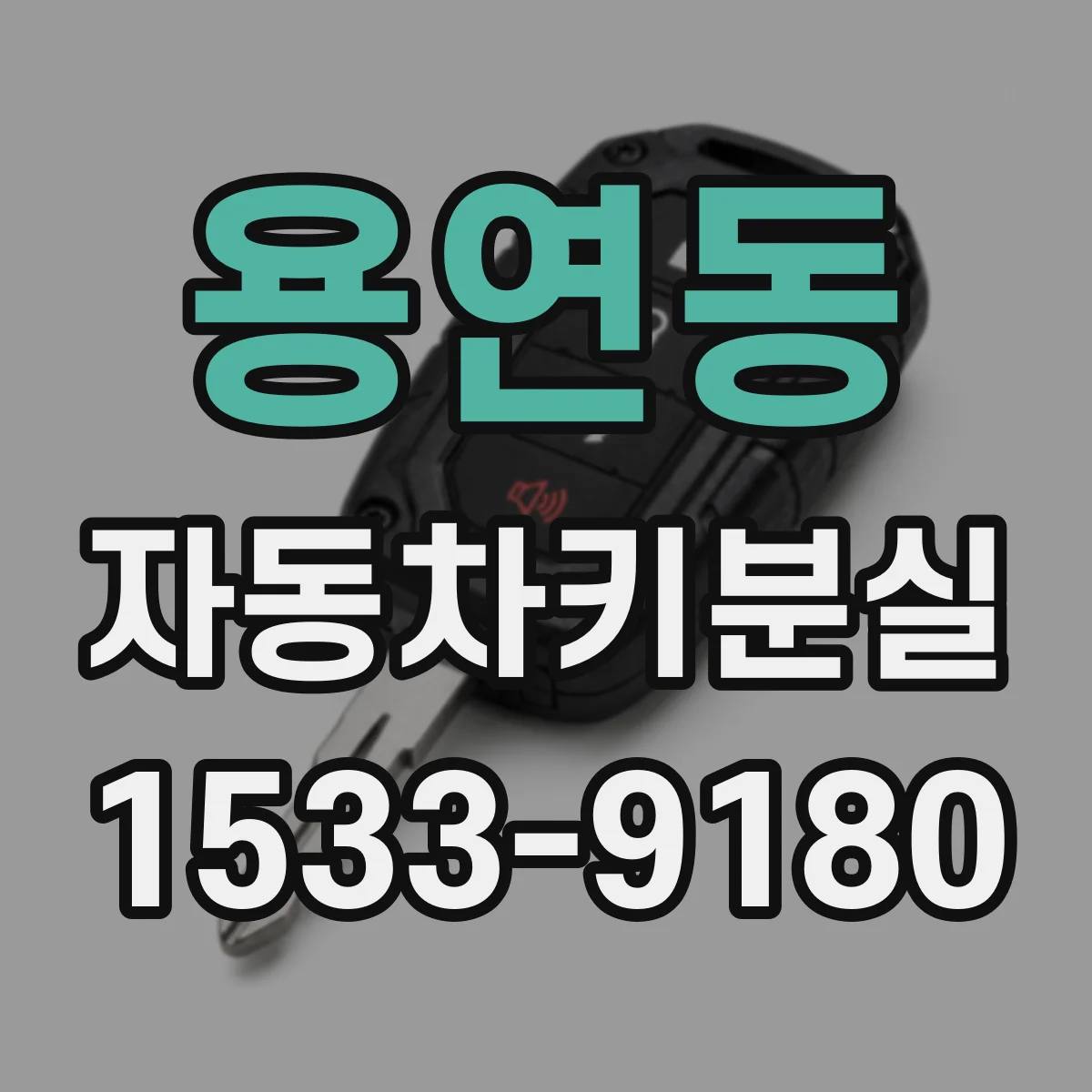 용연동 자동차키분실