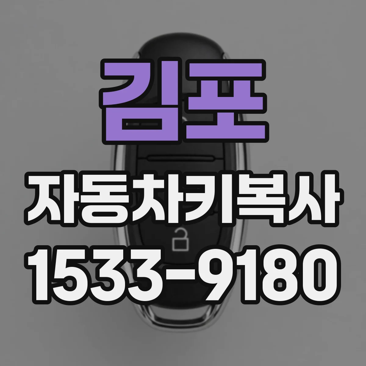 김포 자동차키복사
