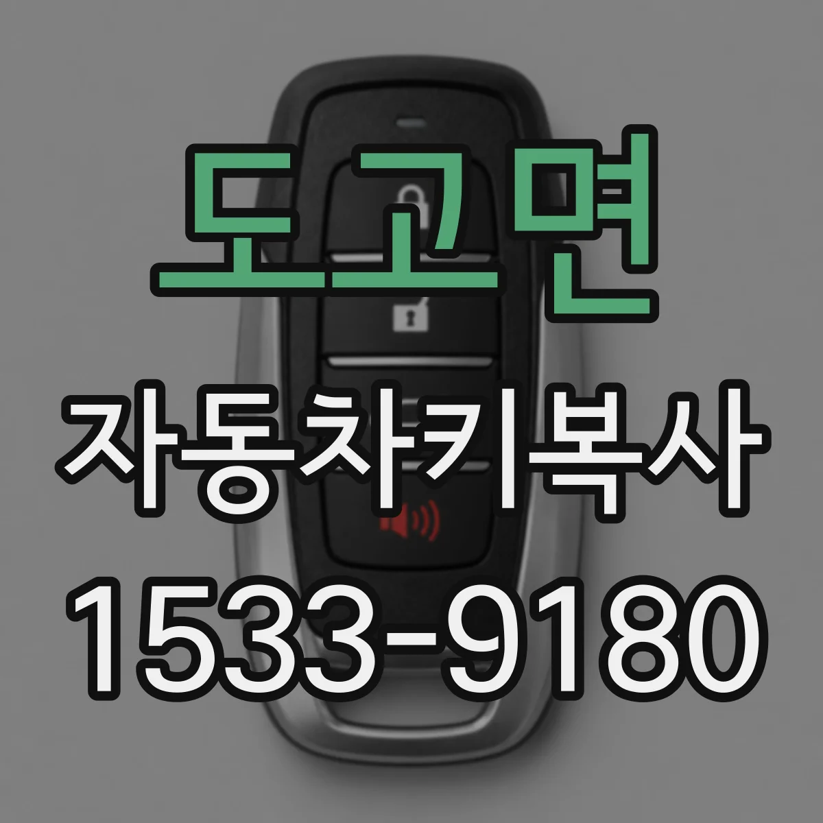 도고면 자동차키복사