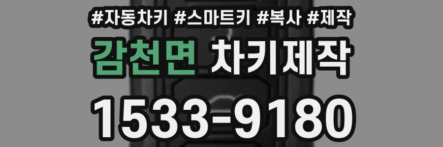 감천면 차키제작