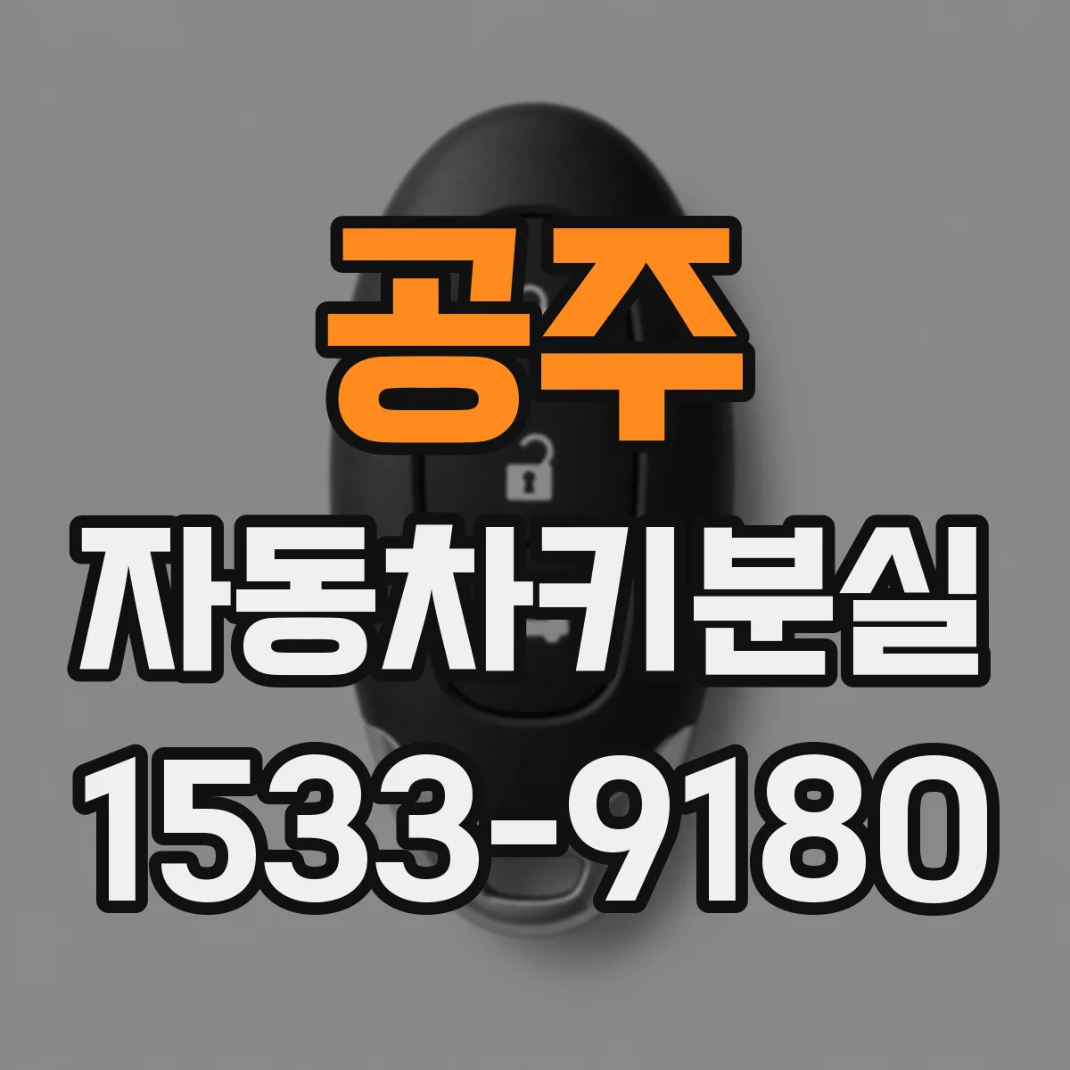공주 자동차키분실