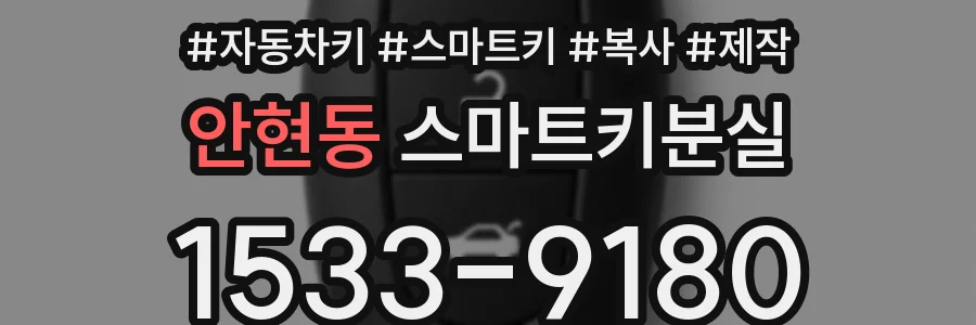 안현동 스마트키분실