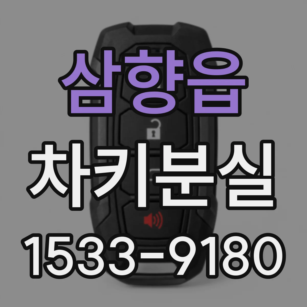 삼향읍 차키분실