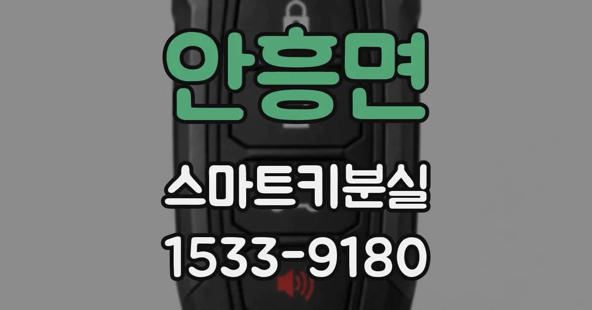 안흥면 스마트키분실