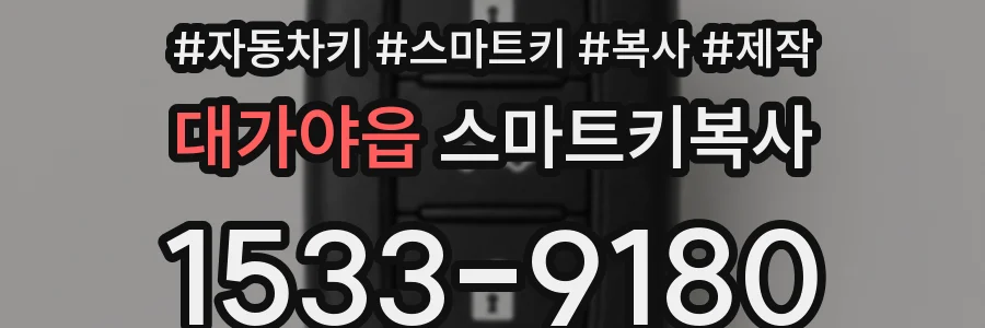 대가야읍 스마트키복사