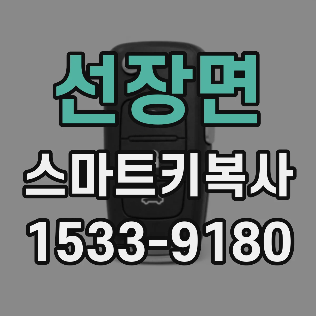 선장면 스마트키복사
