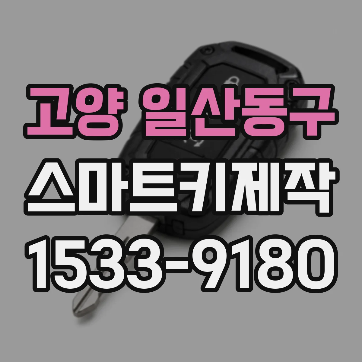 고양 일산동구 스마트키제작