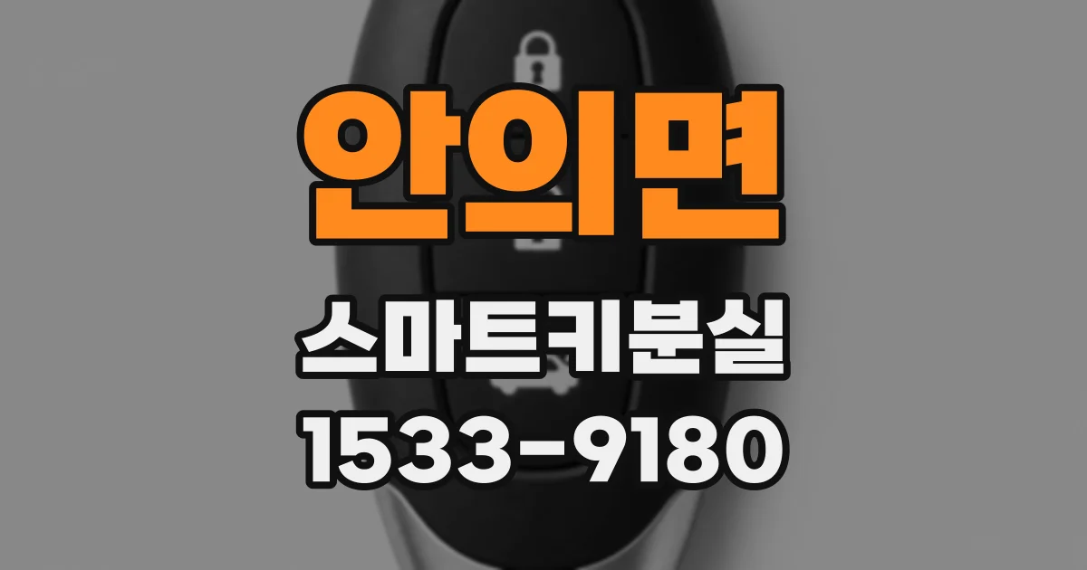 안의면 스마트키분실