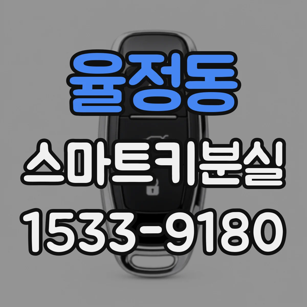 율정동 스마트키분실