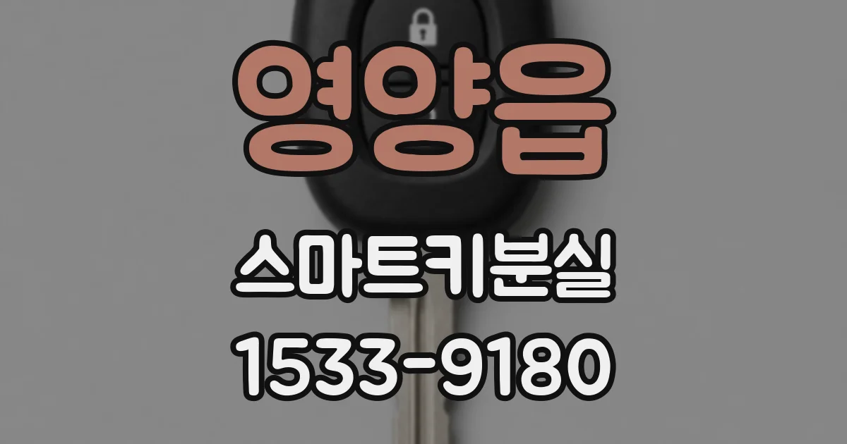 영양읍 스마트키분실