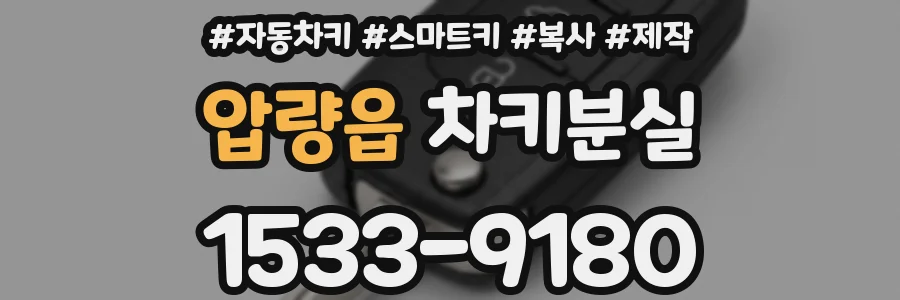 압량읍 차키분실