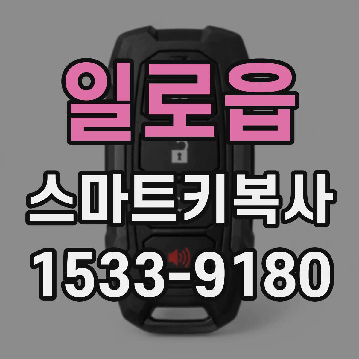 일로읍 스마트키복사