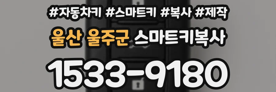 울산 울주군 스마트키복사