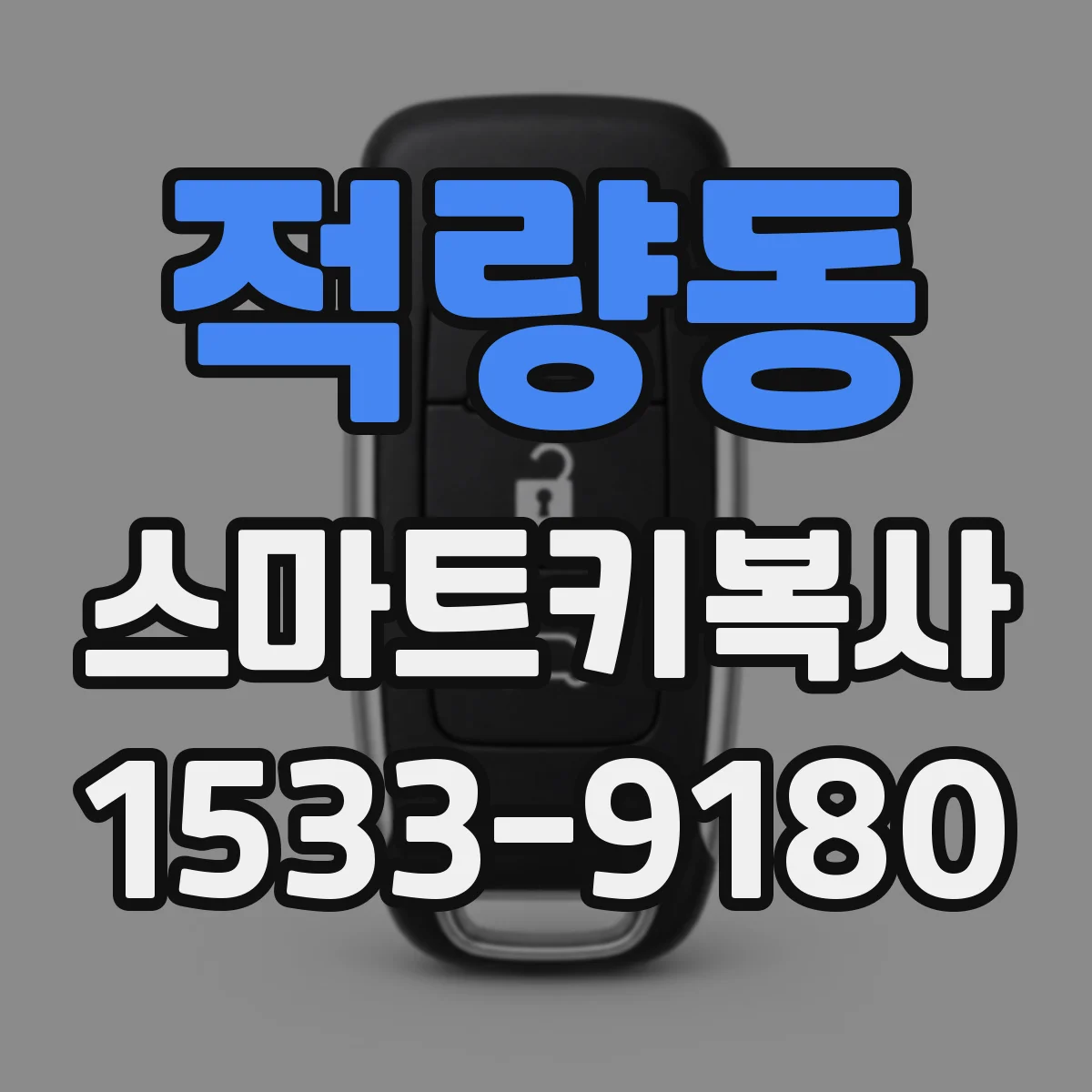 적량동 스마트키복사