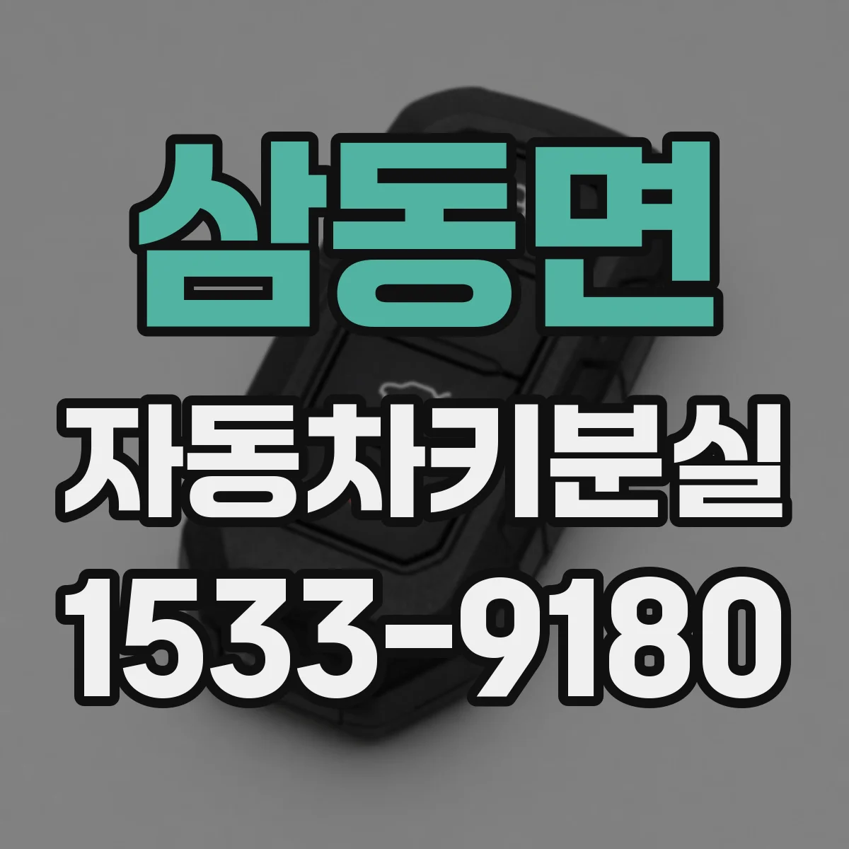 삼동면 자동차키분실