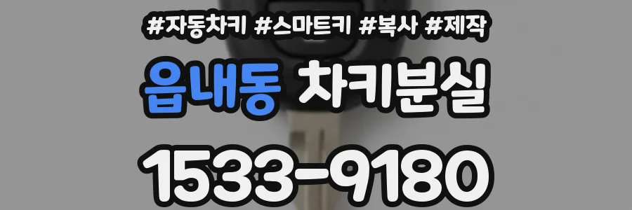 읍내동 차키분실