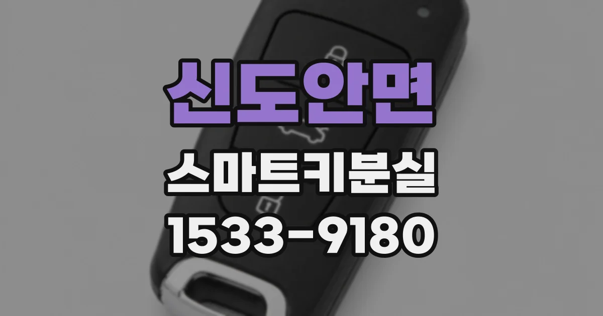 신도안면 스마트키분실