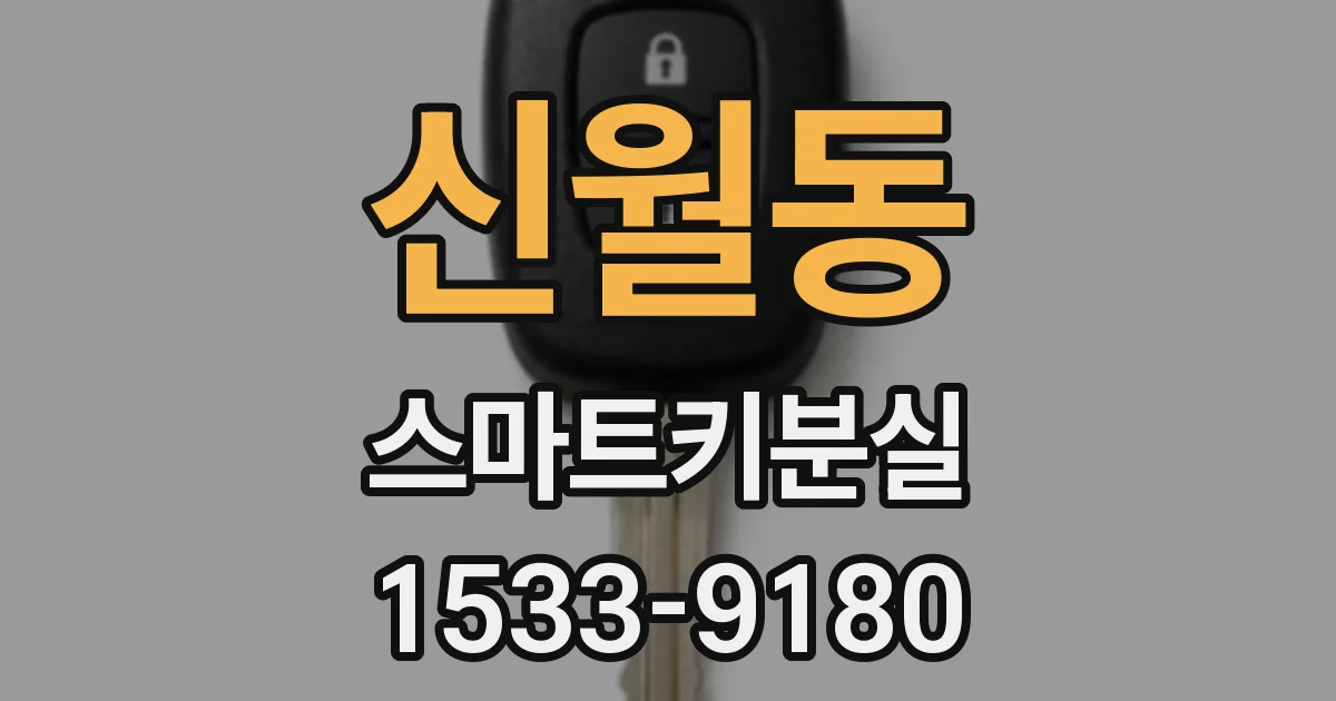 신월동 스마트키분실