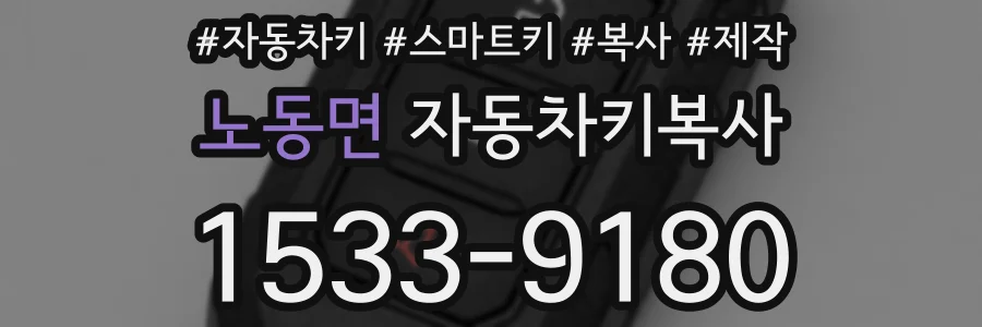 노동면 자동차키복사