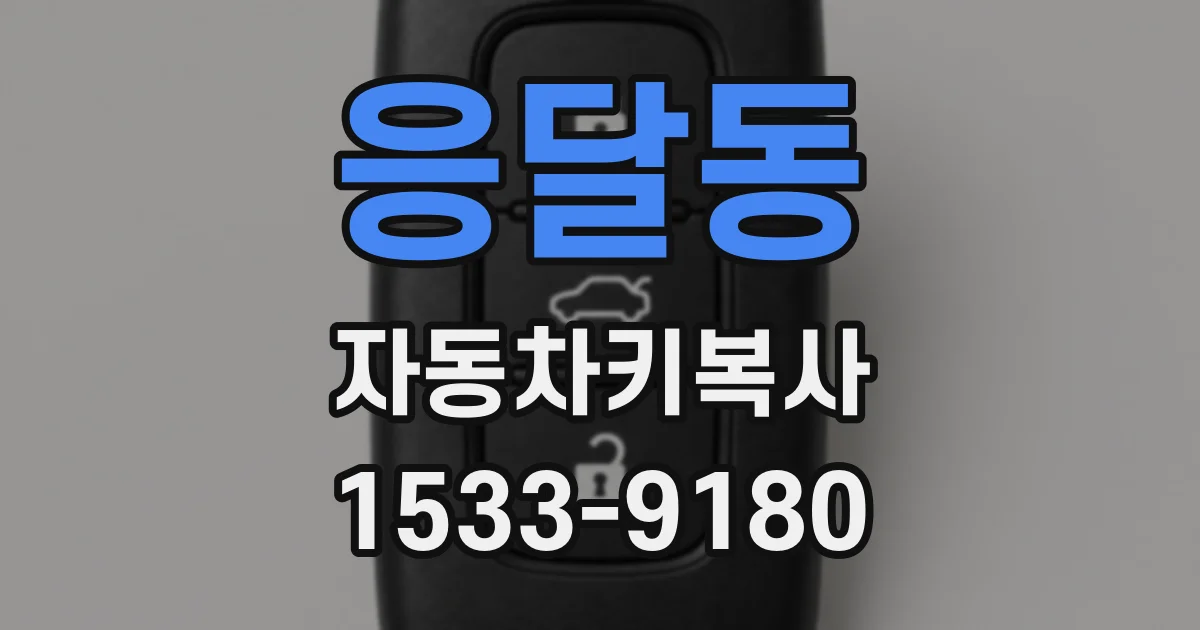 응달동 자동차키복사