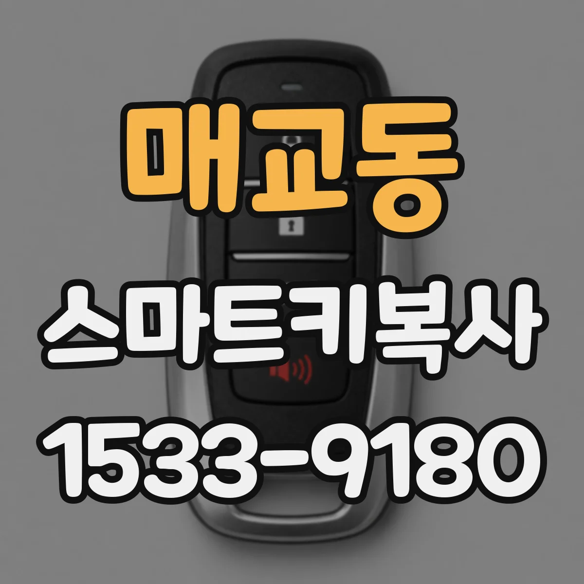 매교동 스마트키복사