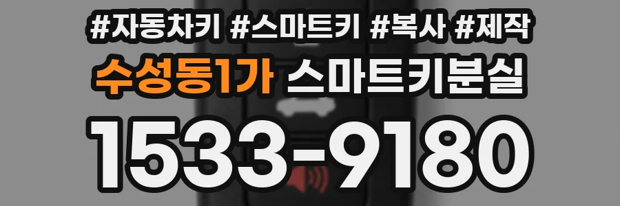 수성동1가 스마트키분실