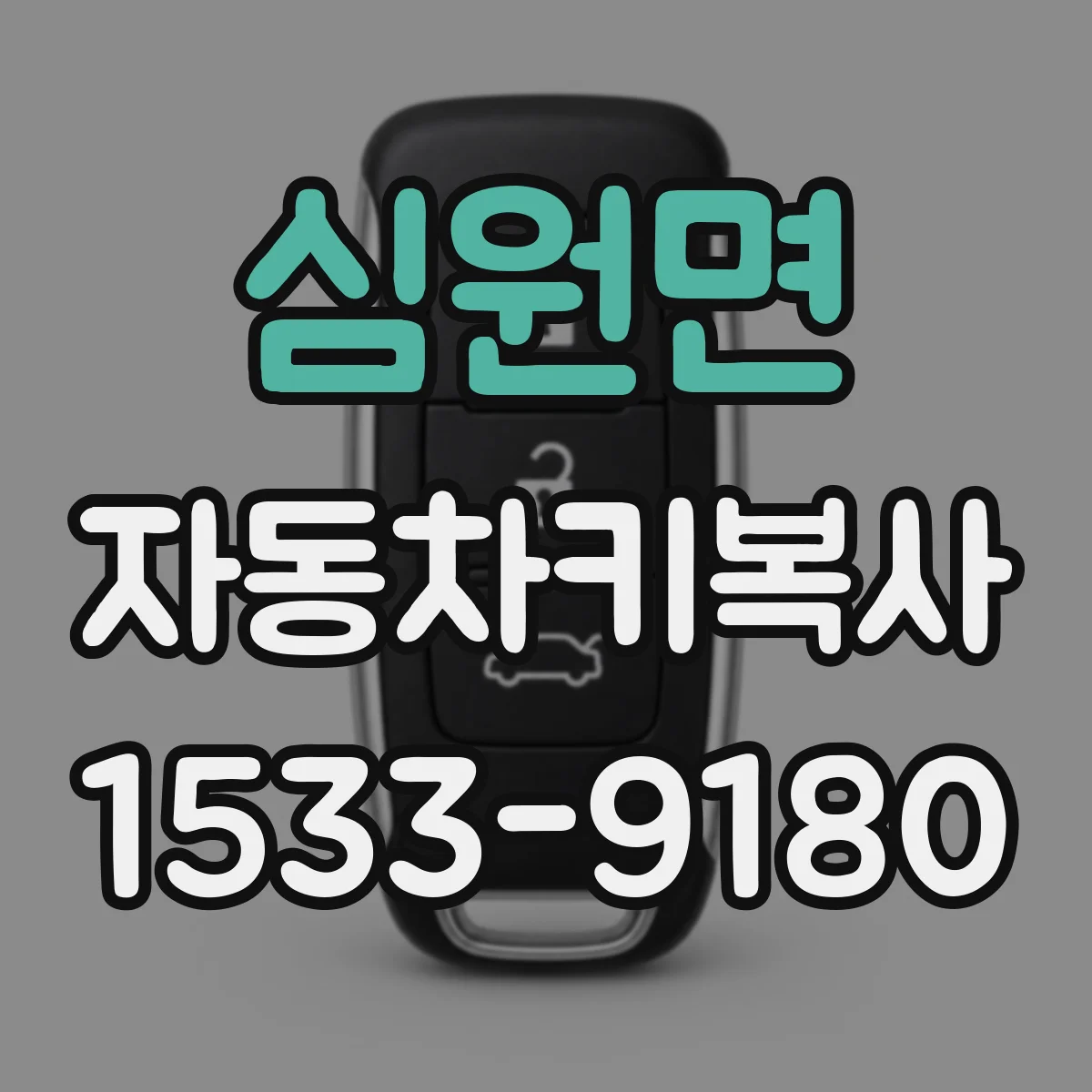 심원면 자동차키복사