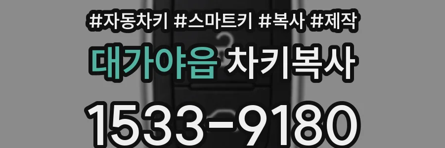 대가야읍 차키복사