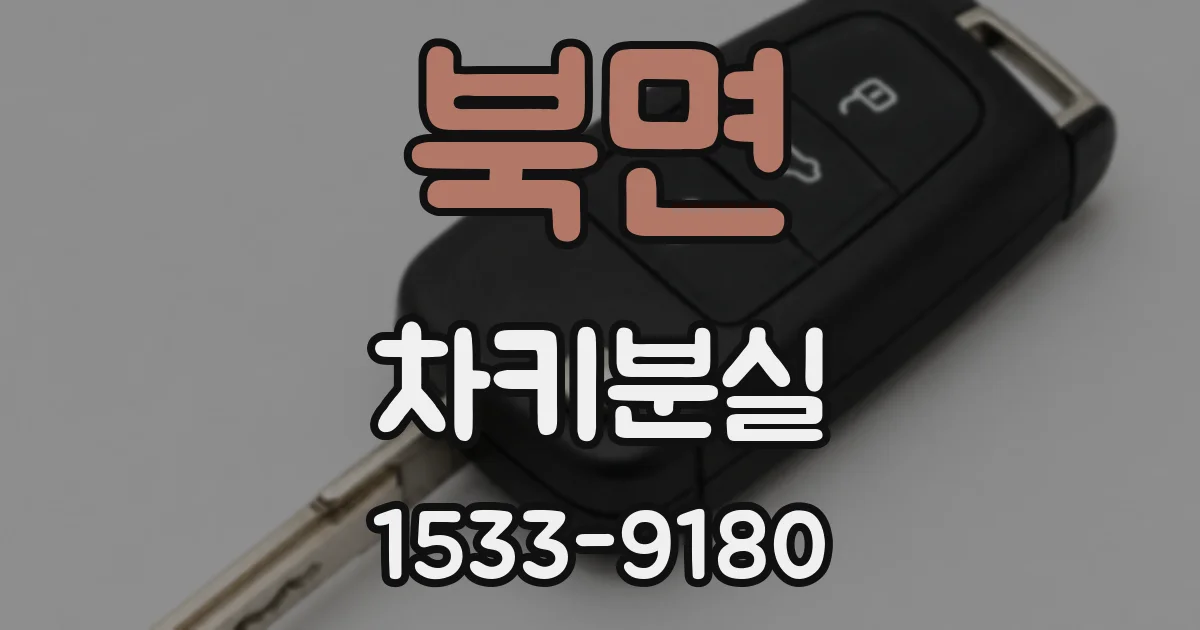 북면 차키분실