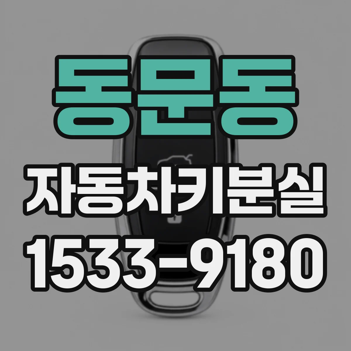 동문동 자동차키분실