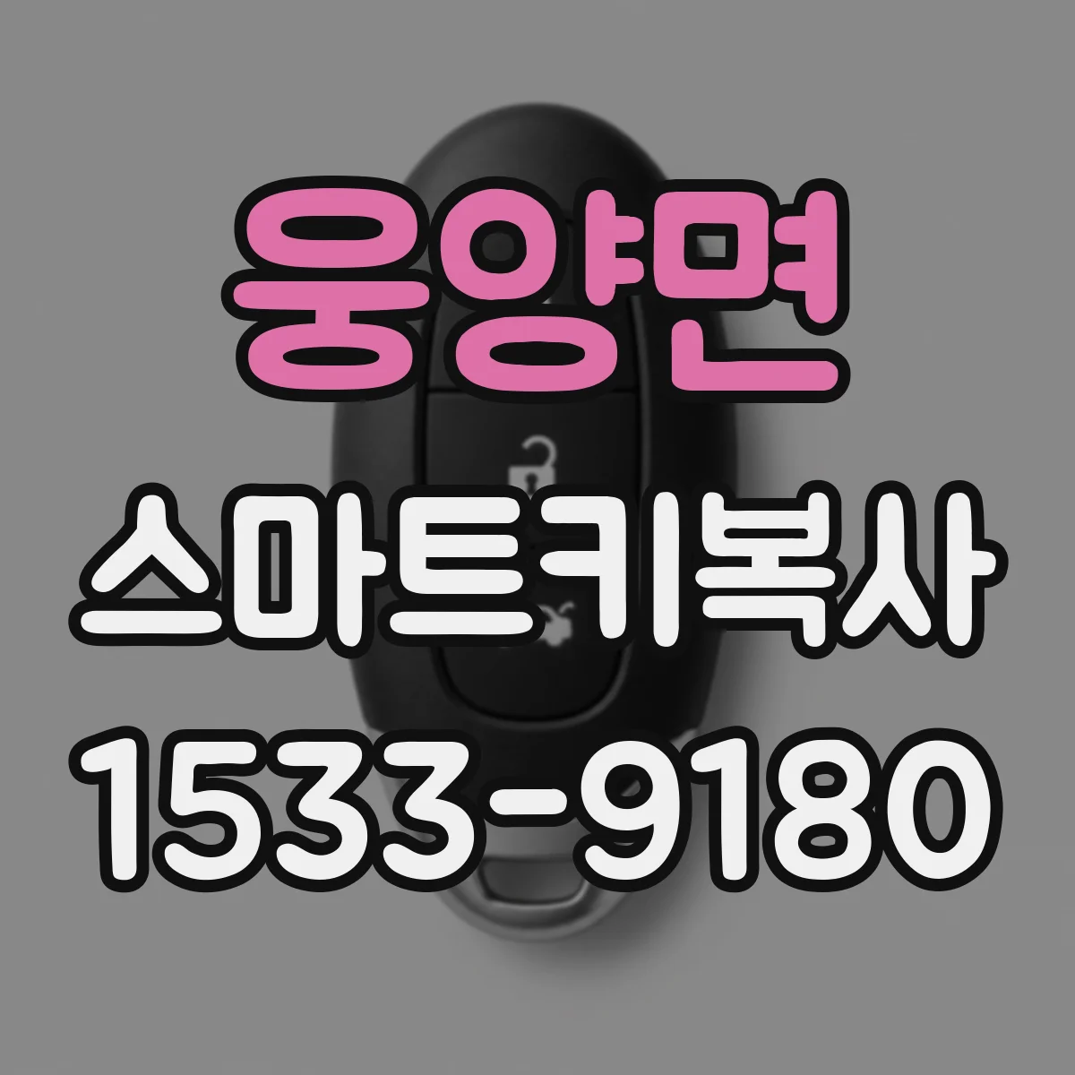 웅양면 스마트키복사